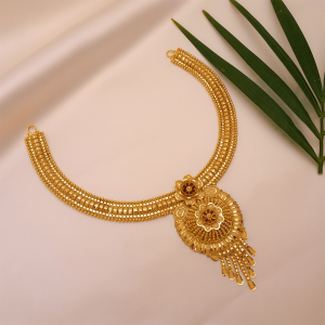 Ethnic Enigma Gold Necklace